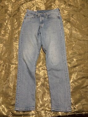 Levi's Light Blue Straight Leg Jeans